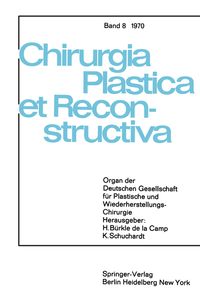 Produktbild: Sondersitzung Plastische Chirurgie der 87. Tagung der Deutschen Gesellschaft f&uuml;r Chirurgie am 1. April 1970 in M&uuml;nchen