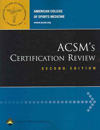 Produktbild: ACSM's Certification Review