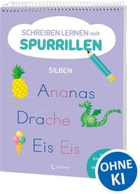 Produktbild Schreiben lernen mit Spurrillen - Silben