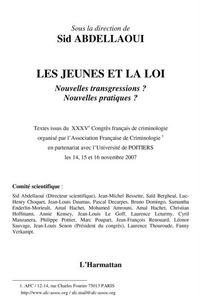 Produktbild: Les jeunes et la loi - nouvelles transgressions ? nouvelles