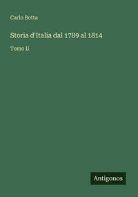 Produktbild: Storia d'Italia dal 1789 al 1814