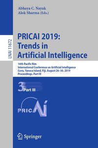 Produktbild: PRICAI 2019: Trends in Artificial Intelligence