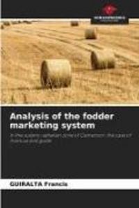 Produktbild: Analysis of the fodder marketing system