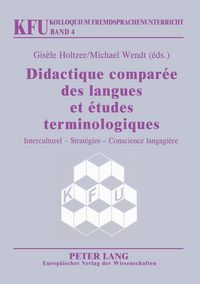 Produktbild: Didactique compar&eacute;e des langues et &eacute;tudes terminologiques