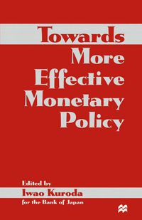 Produktbild: Towards More Effective Monetary Policy