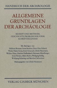 Produktbild: Allgemeine Grundlagen der Arch&auml;ologie