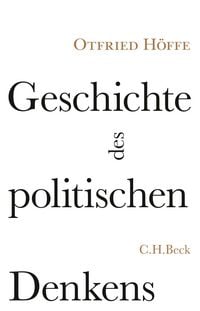 Produktbild: Geschichte des politischen Denkens