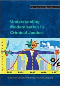 Produktbild: Understanding Modernisation in Criminal Justice