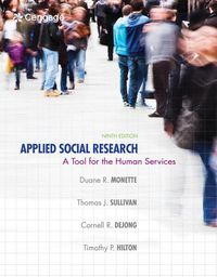 Produktbild: Applied Social Research