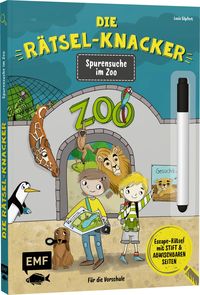 Bild vom Artikel Die Rätsel-Knacker – Spurensuche im Zoo (Buch mit abwischbarem Stift) vom Autor 