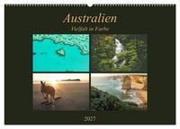 Produktbild: Australien - Farbige Vielfalt (Wandkalender 2027 DIN A2 quer), CALVENDO Monatskalender