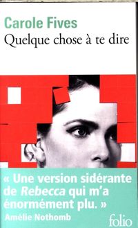 Produktbild: Quelque chose &agrave; te dire