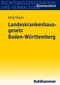 Produktbild: Landeskrankenhausgesetz Baden-W&uuml;rttemberg