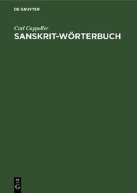 Produktbild: Sanskrit-W&ouml;rterbuch
