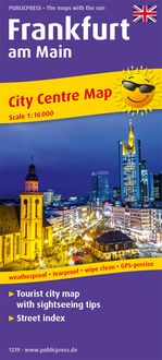 Bild vom Artikel Frankfurt am Main City Centre Map (engl) vom Autor 