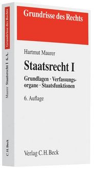 Produktbild: Staatsrecht I