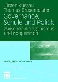 Produktbild: Governance, Schule und Politik