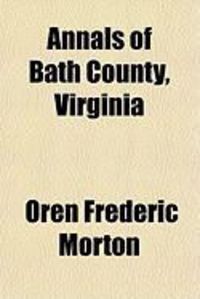 Produktbild: Annals of Bath County, Virginia