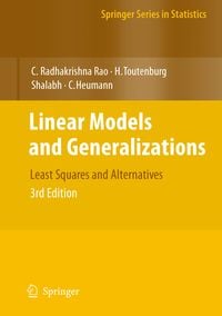 Produktbild: Linear Models and Generalizations