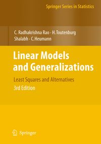 Produktbild: Linear Models and Generalizations