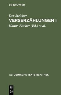 Produktbild: Verserz&auml;hlungen I