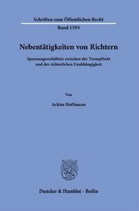 Produktbild: Nebent&auml;tigkeiten von Richtern
