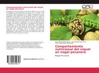 Produktbild: Comportamiento nutricional del n&iacute;quel en nogal pecanero