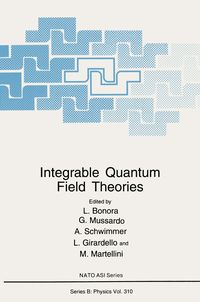 Produktbild: Integrable Quantum Field Theories