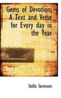 Produktbild: Gems of Devotion; A Text and Verse for Every Day in the Year
