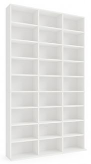Produktbild: Holz CD DVD Standregal B&uuml;cherregal Regal Megosa XL