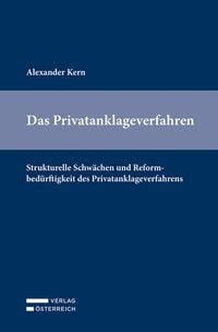 Produktbild: Das Privatanklageverfahren