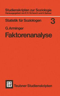 Produktbild: Faktorenanalyse
