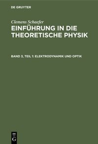 Produktbild: Elektrodynamik und Optik