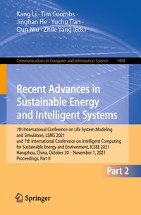 Produktbild: Recent Advances in Sustainable Energy and Intelligent Systems