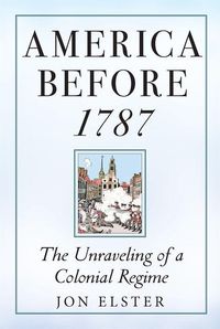 Produktbild: Elster, J: America before 1787