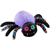 Produktbild Heunec 453951 - Halloween Spinne, Plüsch, lila/schwarz, 22 cm