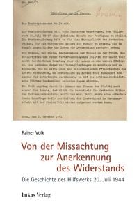 Produktbild: Von der Missachtung zur Anerkennung des Widerstands
