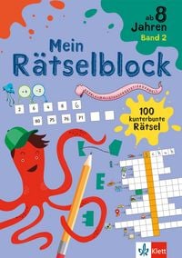 Produktbild Klett Mein Rätselblock ab 8 Jahren Band 2