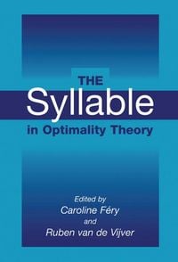 Produktbild: The Syllable in Optimality Theory