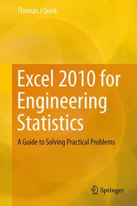 Produktbild: Excel 2010 for Engineering Statistics