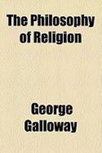 Produktbild: The Philosophy of Religion