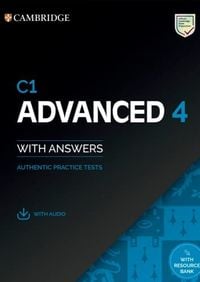 Produktbild: C1 Advanced 4 Student's Book with Answers with Audio with Resource Bank
