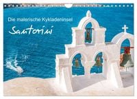 Produktbild: Santorini - Die malerische Kykladeninsel (Wandkalender 2026 DIN A4 quer), CALVENDO Monatskalender