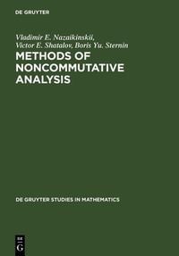 Produktbild: Methods of Noncommutative Analysis