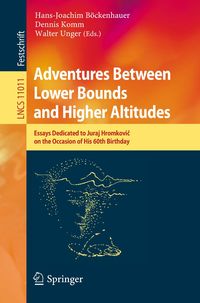 Produktbild: Adventures Between Lower Bounds and Higher Altitudes