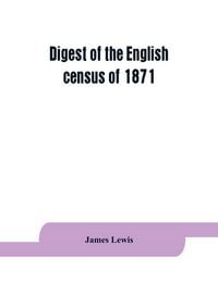 Produktbild: Digest of the English census of 1871