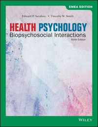 Produktbild: Sarafino, E: Health Psychology