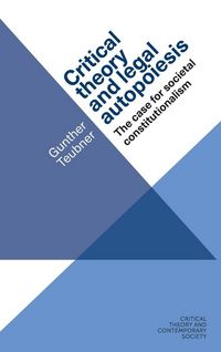 Produktbild: Critical theory and legal autopoiesis