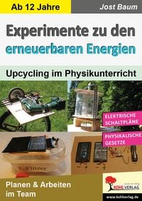 Produktbild: Experimente zu den erneuerbaren Energien