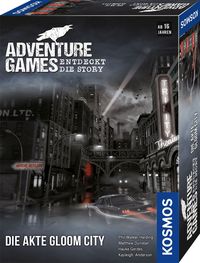 KOSMOS - Adventure Games - Die Akte Gloom City von Phil Walker-Harding